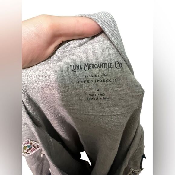 Anthropologie Luna Mercantile Co. Tiger Graphic Sweatshirt - Picture 5 of 6